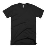 Black solid T-Shirt