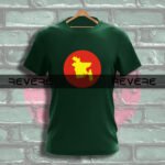 Bangladesh Flag with Map T-Shirt