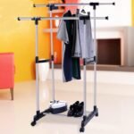 Double Pole Clothes Steel Alna